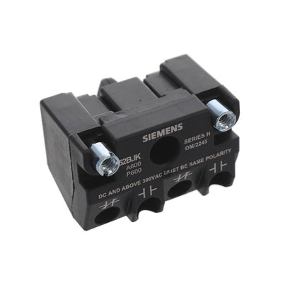 52BJK by Siemens - CLASS 52, CONTACT BLOCK-NO-NC-SP