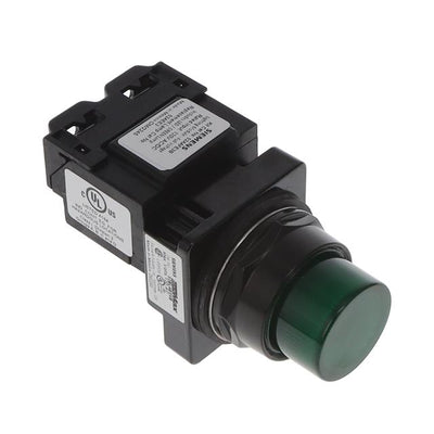 52BL4E3XB by Siemens - PIL LT,NEMA4X,FV 120V,LED,GREEN,