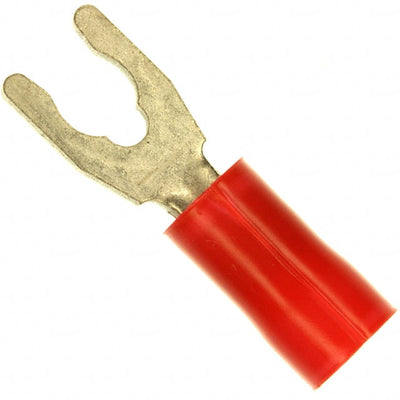 53240-1 by TE Connectivity AMP Connectors - CONNECTOR SPADE TERM 16-22AWG #6 RED
