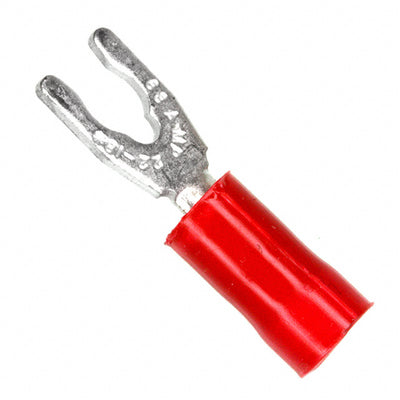 53240-2 by TE Connectivity AMP Connectors - CONNECTOR SPADE TERM 16-22AWG #6 RED
