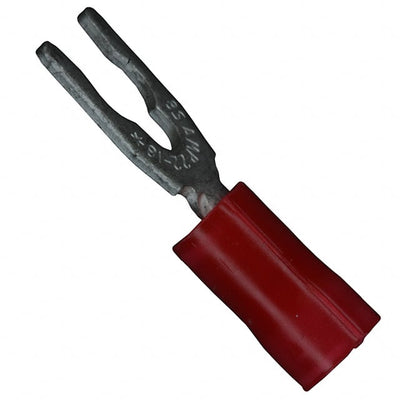 53241-1 by TE Connectivity AMP Connectors - CONNECTOR SPADE TERM 16-22AWG #8 RED