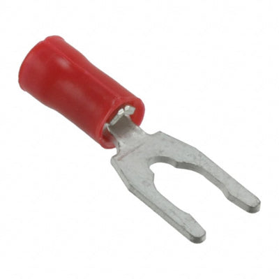 53242-2 by TE Connectivity AMP Connectors - CONNECTOR SPADE TERM 16-22AWG #10 RED
