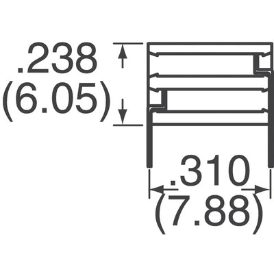 532956-3 by TE Connectivity AMP Connectors - CONNECTOR RECPT 20POS 0.1 GOLD PCB R/A
