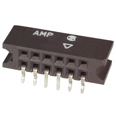 5-534204-2 by TE Connectivity AMP Connectors - CONNECTOR RECPT 12POS 0.1 GOLD PCB R/A
