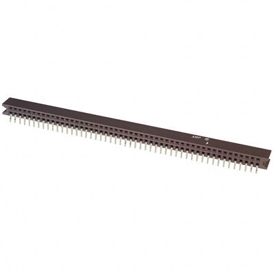 5-534204-6 by TE Connectivity AMP Connectors - CONNECTOR RECPT 100P 0.1 GOLD PCB R/A