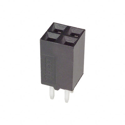 534206-2 by TE Connectivity AMP Connectors - CONNECTOR RECPT 4POS 0.1 GOLD PCB