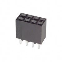 534206-4 by TE Connectivity AMP Connectors - CONNECTOR RECPT 8POS 0.1 GOLD PCB