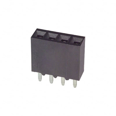 534237-2 by TE Connectivity AMP Connectors - CONNECTOR RECPT 4POS 0.1 GOLD PCB
