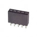 146138-3 by TE Connectivity AMP Connectors - CONNECTOR RECPT 5POS 0.1 GOLD PCB