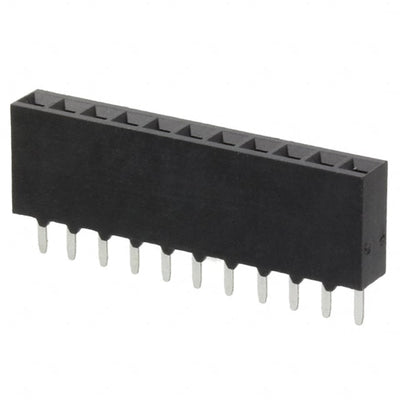5-534237-9 by TE Connectivity AMP Connectors - CONNECTOR RECPT 11POS 0.1 GOLD PCB