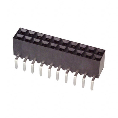 534267-2 by TE Connectivity AMP Connectors - CONNECTOR RECPT 20POS 0.1 GOLD PCB
