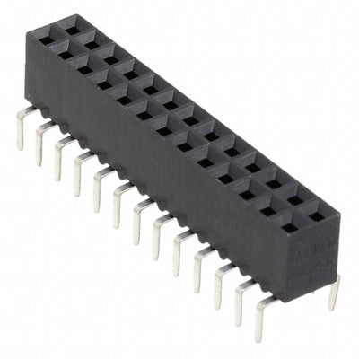 534267-6 by TE Connectivity AMP Connectors - CONNECTOR RECPT 26POS 0.1 GOLD PCB