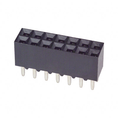 5-534998-7 by TE Connectivity AMP Connectors - CONNECTOR RECPT 14POS 0.1 GOLD PCB