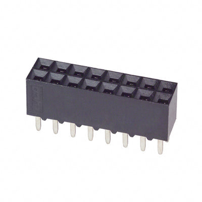 5-534998-8 by TE Connectivity AMP Connectors - CONNECTOR RECPT 16POS 0.1 GOLD PCB