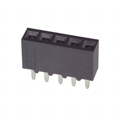 535541-3 by TE Connectivity AMP Connectors - CONNECTOR RECPT 5POS 0.1 GOLD PCB