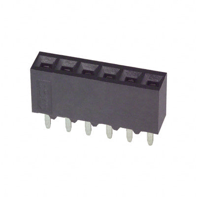 147727-5 by TE Connectivity AMP Connectors - CONNECTOR RECPT 6POS 0.1 TIN-LEAD PCB