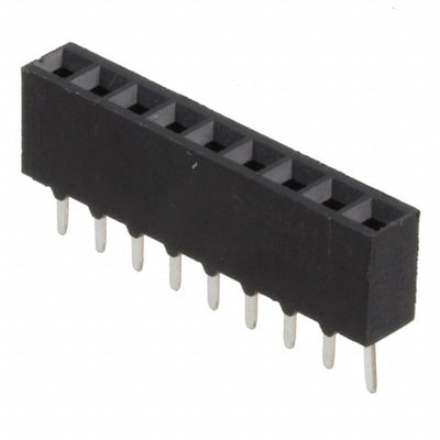535541-7 by TE Connectivity AMP Connectors - CONNECTOR RECPT 9POS 0.1 GOLD PCB