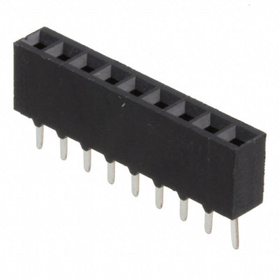 5-535584-8 by TE Connectivity AMP Connectors - CONNECTOR RECPT 9POS 0.1 TIN PCB