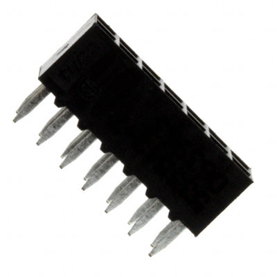 535542-7 by TE Connectivity AMP Connectors - CONNECTOR RECPT 14POS 0.1 GOLD PCB