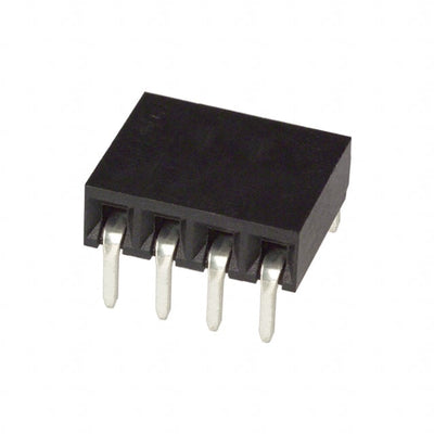 535676-3 by TE Connectivity AMP Connectors - CONNECTOR RECPT 4POS 0.1 GOLD PCB R/A