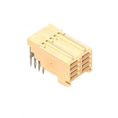5536614-1 by TE Connectivity AMP Connectors - CONNECTOR RECPT FUTUREBUS 8POS EDGE MT