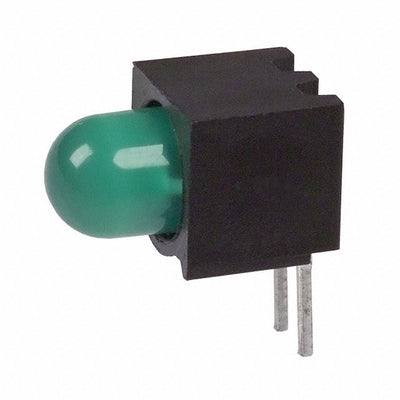 5380H5 by Visual Communications Company - VCC - LED GREEN T1-3/4 RIGHT ANG PCB