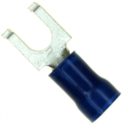 53874-1 by TE Connectivity AMP Connectors - CONNECTOR SPADE TERM 14-16AWG #8 BLU