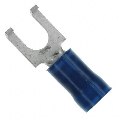 53874-2 by TE Connectivity AMP Connectors - CONNECTOR SPADE TERM 14-16AWG #8 BLU