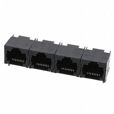 5406528-1 by TE Connectivity AMP Connectors - CONNECTOR MOD JACK 8P8C R/A UNSHLD