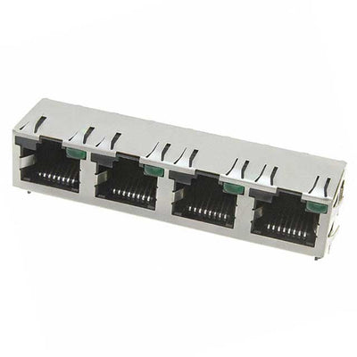 5406562-2 by TE Connectivity AMP Connectors - CONNECTOR MOD JACK 8P8C R/A SHIELDED