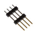 54121-807041050LF by Amphenol ICC (FCI) - CONNECTOR HDR 4POS 0.1"" STACK T/H