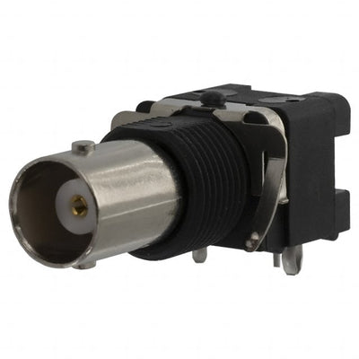 413515-7 by TE Connectivity AMP Connectors - CONNECTOR BNC JACK R/A 50 OHM PCB