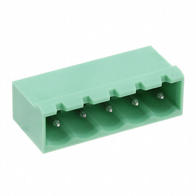5445465 by Phoenix Contact - TERM BLOCK HDR 5POS 90DEG 5MM