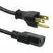 545B BK076 by Alpha Wire - CORD 18AWG 5-15P - 320-C13 7.50
