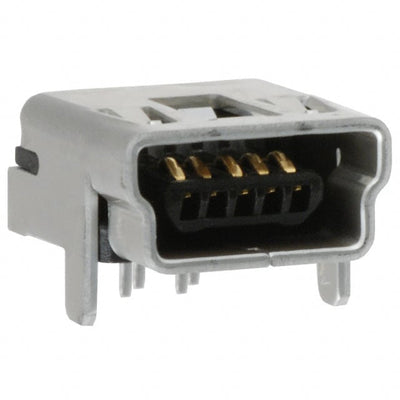 0548190519 by Molex - CONNECTOR RECPT USB2.0 MINI B 5P R/A