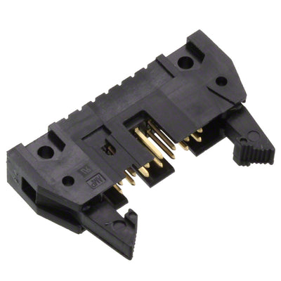 5499345-2 by TE Connectivity AMP Connectors - CONNECTOR HEADER R/A 14POS 2.54MM