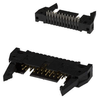 5499786-5 by TE Connectivity AMP Connectors - CONNECTOR HEADER R/A 24POS 2.54MM