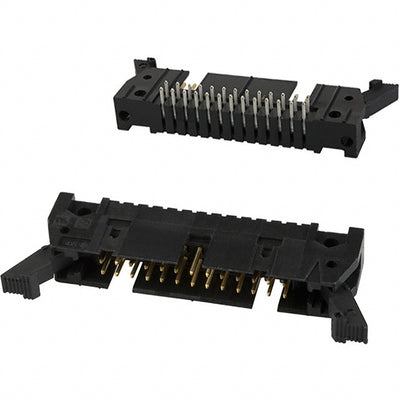 499913-6 by TE Connectivity AMP Connectors - CONNECTOR HEADER R/A 26POS 2.54MM