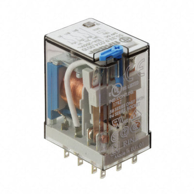 55.33.9.024.0010 by Finder Relays, Inc. - RELAY GEN PURPOSE 3PDT 10A 24V