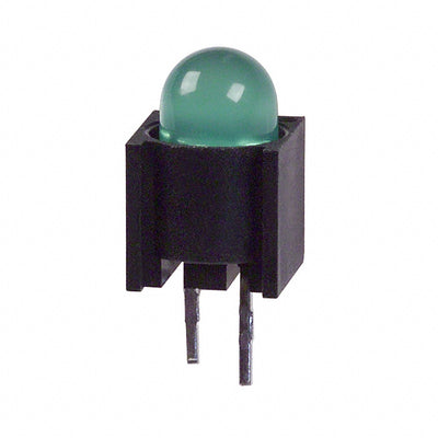 5500204F by Dialight - LED 5MM VERTICAL GREEN PC MNT
