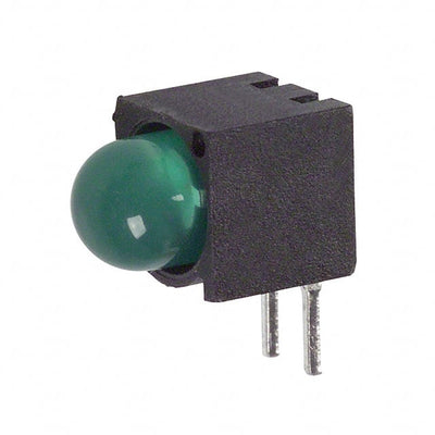 5500205F by Dialight - LED 5MM RT ANGLE GREEN PC MNT