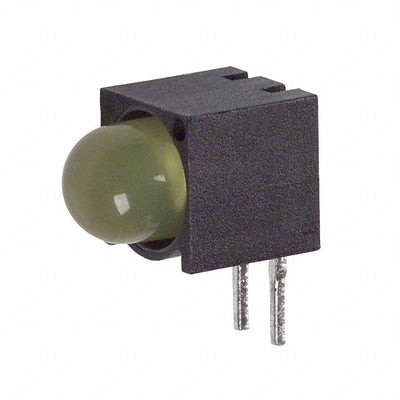 5500305F by Dialight - LED 5MM RT ANGLE YELLOW PC MNT