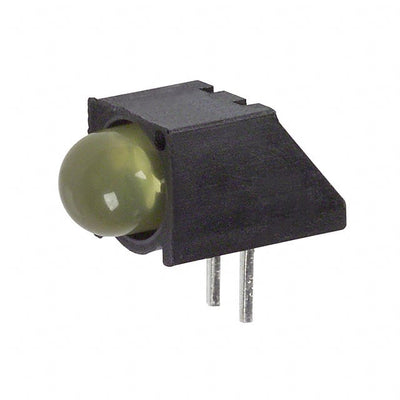 5500307F by Dialight - LED 5MM RT ANGLE YELLOW PC MNT