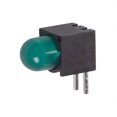 5500705F by Dialight - LED 5MM 5V RT ANGLE GREEN PC MNT
