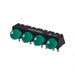 5500707004F by Dialight - LED 5MM QUAD 5V GREEN PC MNT