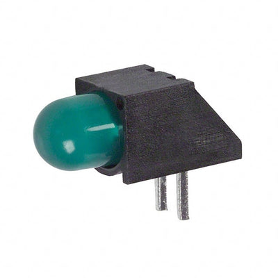 5500707F by Dialight - LED 5MM 5V RT ANGLE GREEN PC MNT