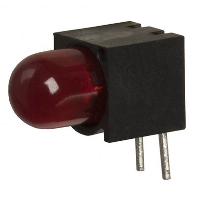 5501105F by Dialight - LED 5MM RT ANG LOW CUR RED PCMNT