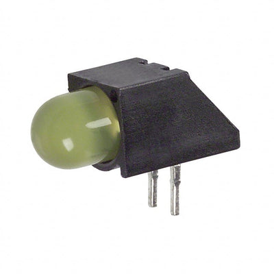 5501207F by Dialight - LED 5MM RT ANG LOW CUR YEL PCMNT