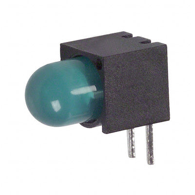 5501305F by Dialight - LED 5MM RT ANG LOW CUR GRN PCMNT
