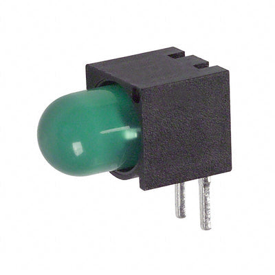 5505205F by Dialight - LED 5MM RT ANG SUP DIFF GRN PCMT